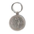 Girl x Pac-Man Game Token Key Chain
