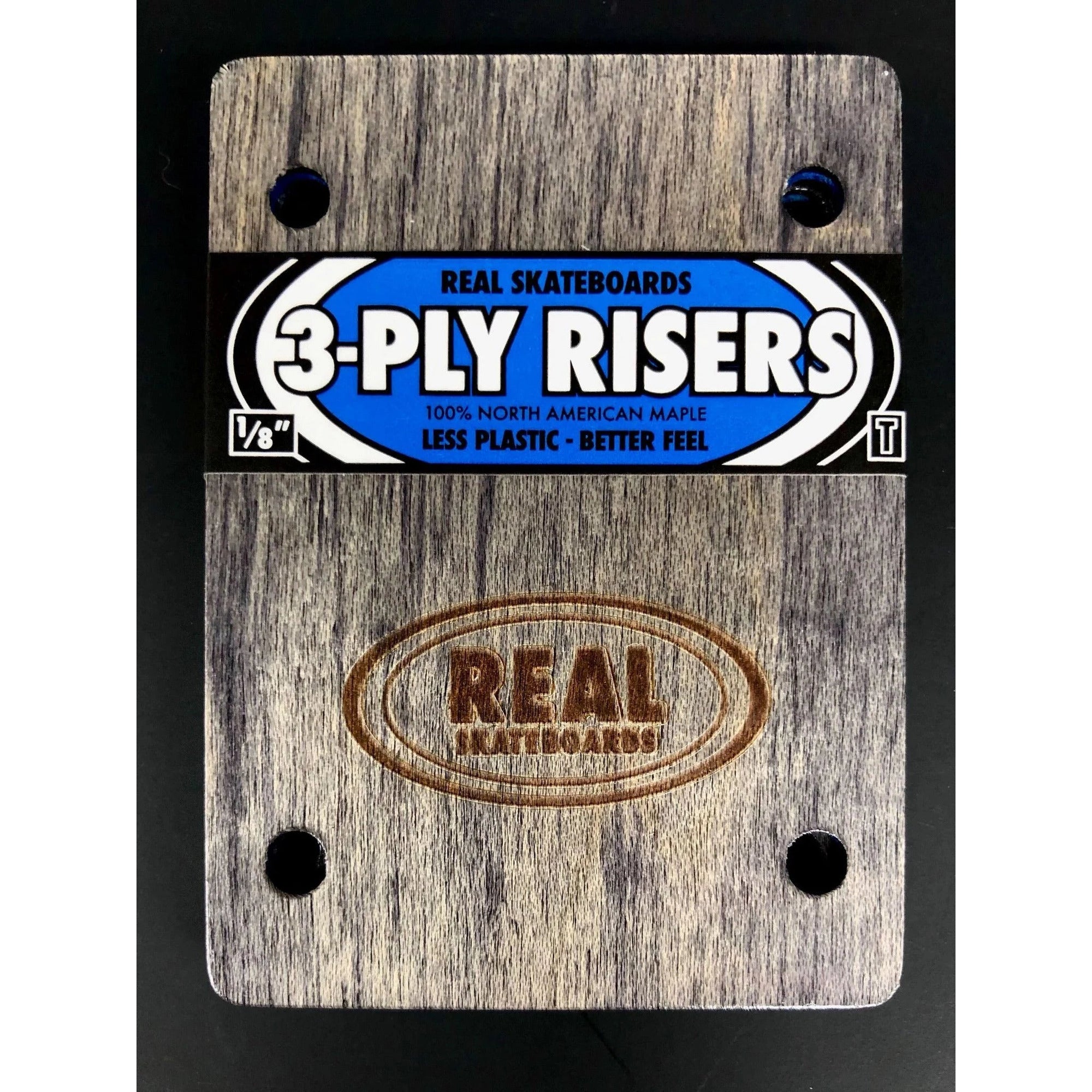 Real Skateboards 1/4" 5 Ply Wooden Risers for Thunder Trucks (Set of 2)