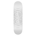 Krooked Team Eyes 8.06" x 31.8" White Skateboard Deck