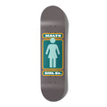 Girl Malto Hypno 8.25" X 31.875" Gray Skateboard Deck