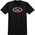 Real Oval Tee Black T-Shirt