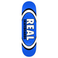 Real Team Classic Oval 8.5" x 31.85" Blue Skateboard Deck