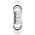 Real Team Classic Oval 8.38" x 32.25" White Skateboard Deck