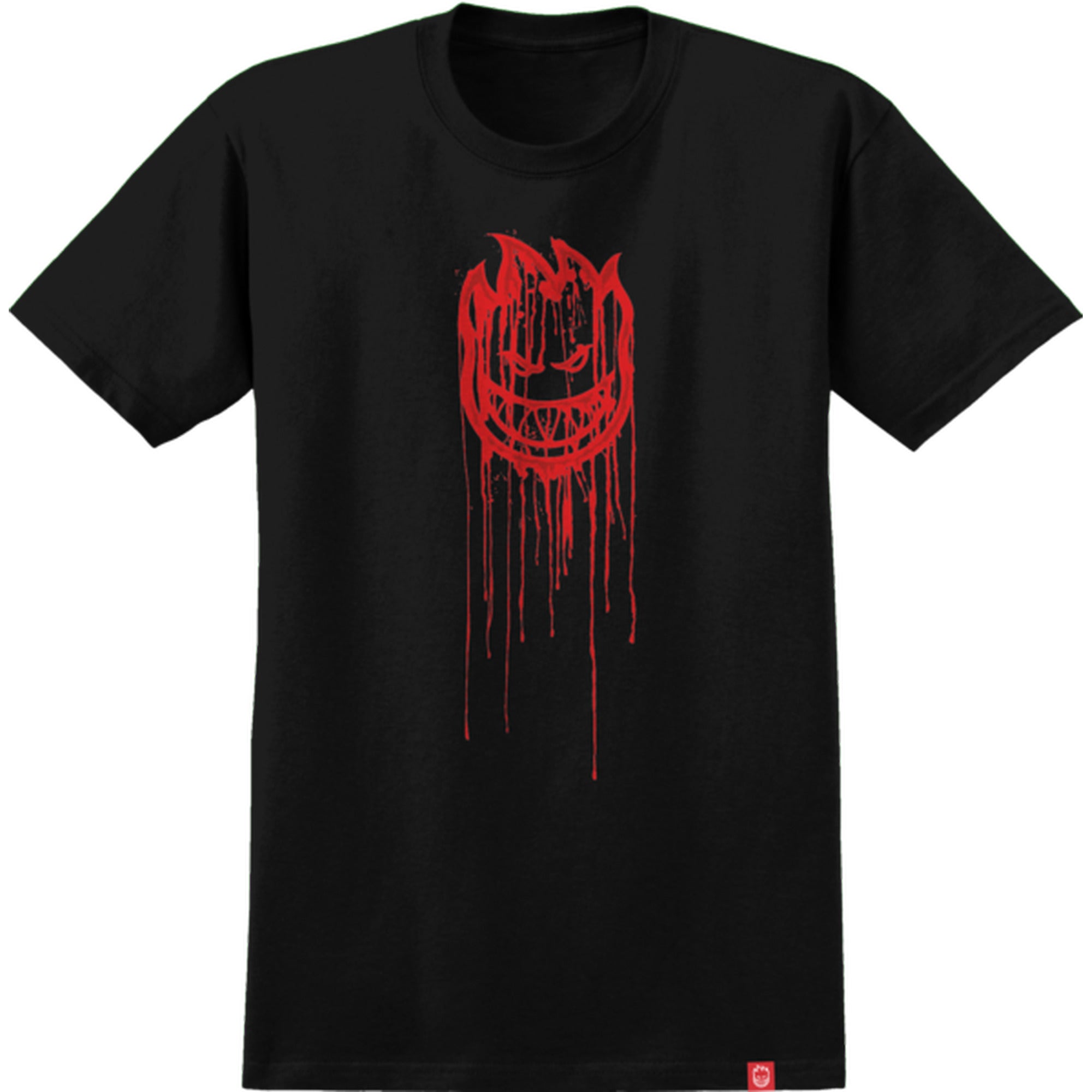 Spitfire Bighead Dripper Black/Red T-Shirt