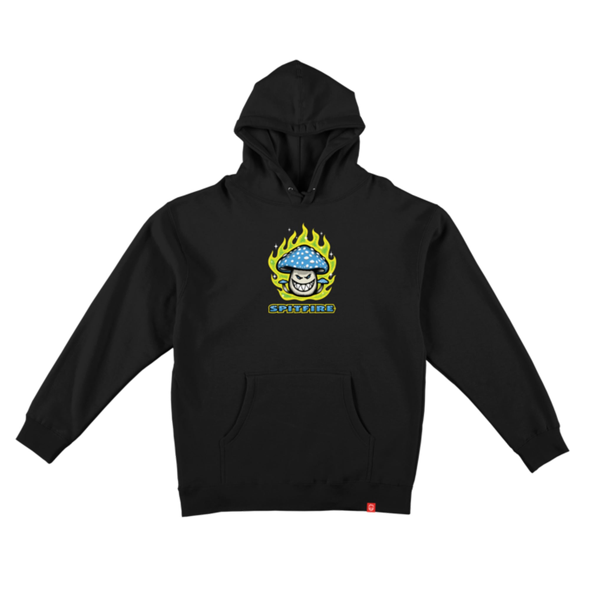 Spitfire Mushroom Bighead Black Hoodie