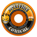 Spitfire F4 (Formula Four) 55mm 99du Team Conical Orange Skateboard Wheels