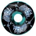 Spitfire x April F4 (Formula Four) Bighead Rose 56mm 99du Radial Black/Blue Swirl Skateboard Wheel