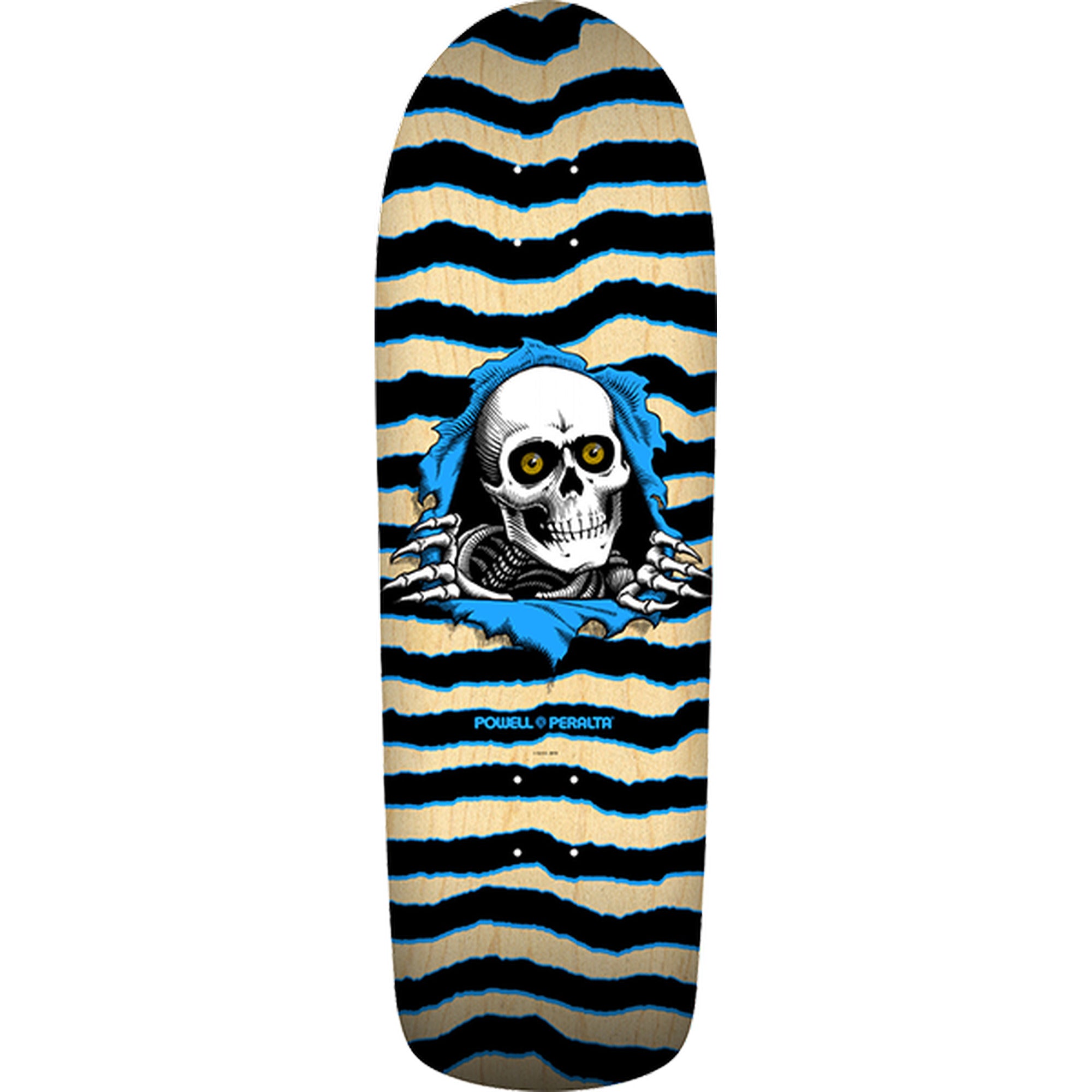 Powell Peralta Old School Ripper 10" x 31.75" Nat/Blue Skateboard Deck