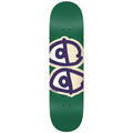 Krooked Team Eyes 8.5" x 31.8" Green Skateboard Deck