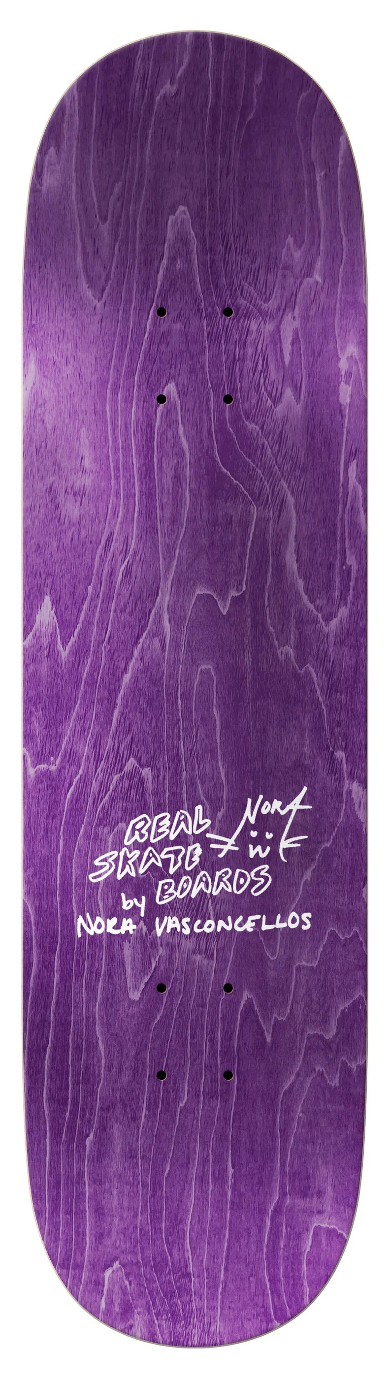 Real Nicole Hause Echoes 8.25" x 31.5" Blue Skateboard Deck