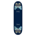 Real Ishod Mariposa Chrome Redux 8.25" x 31.8" Blue Skateboard Deck