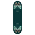 Real Ishod Mariposa Chrome Redux 8.5” x 32.2” Green Skateboard