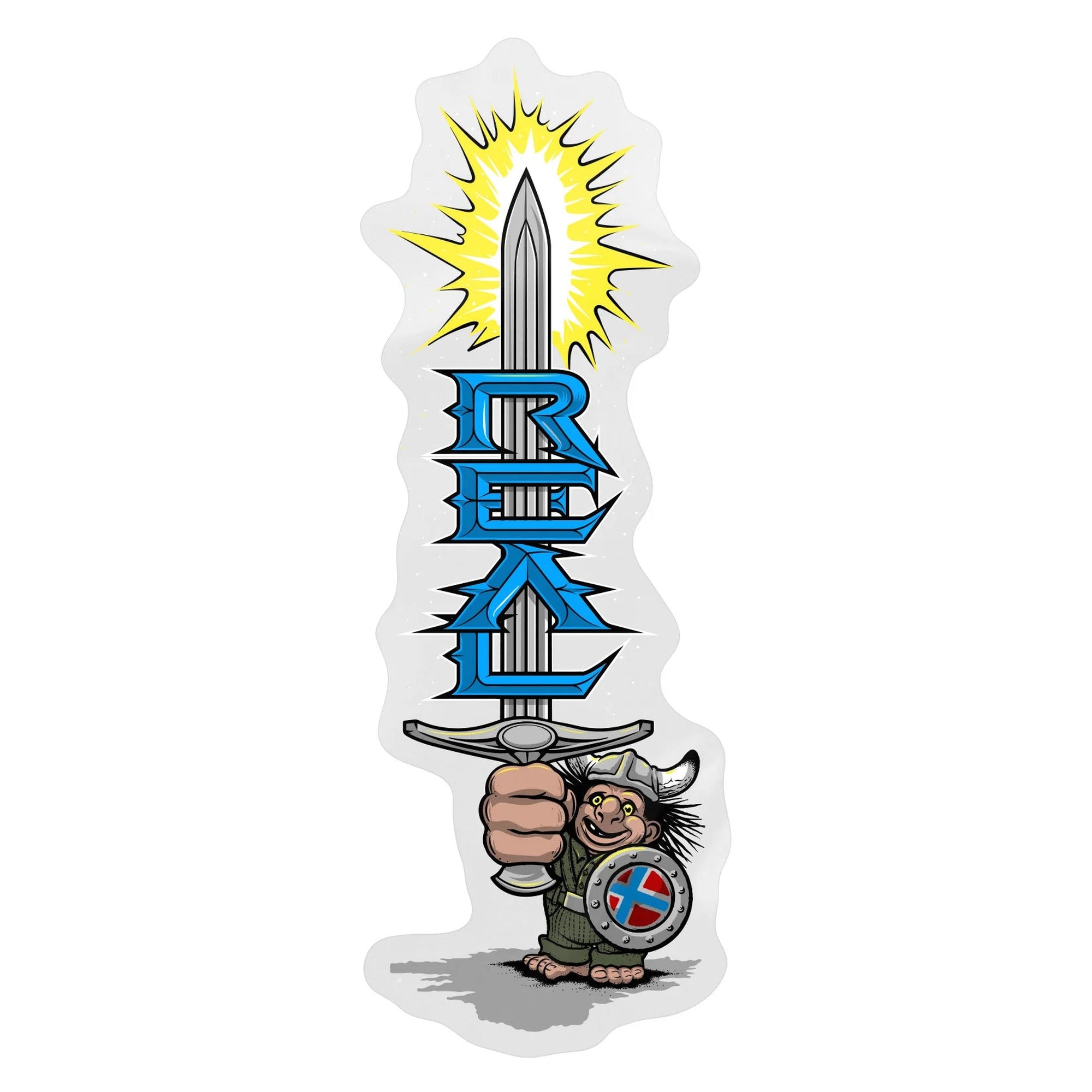 Real Mighty Herman 5.5" Sticker