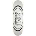 Real Easy Rider Oval 8.5” x 31.85" Silver Skateboard Deck