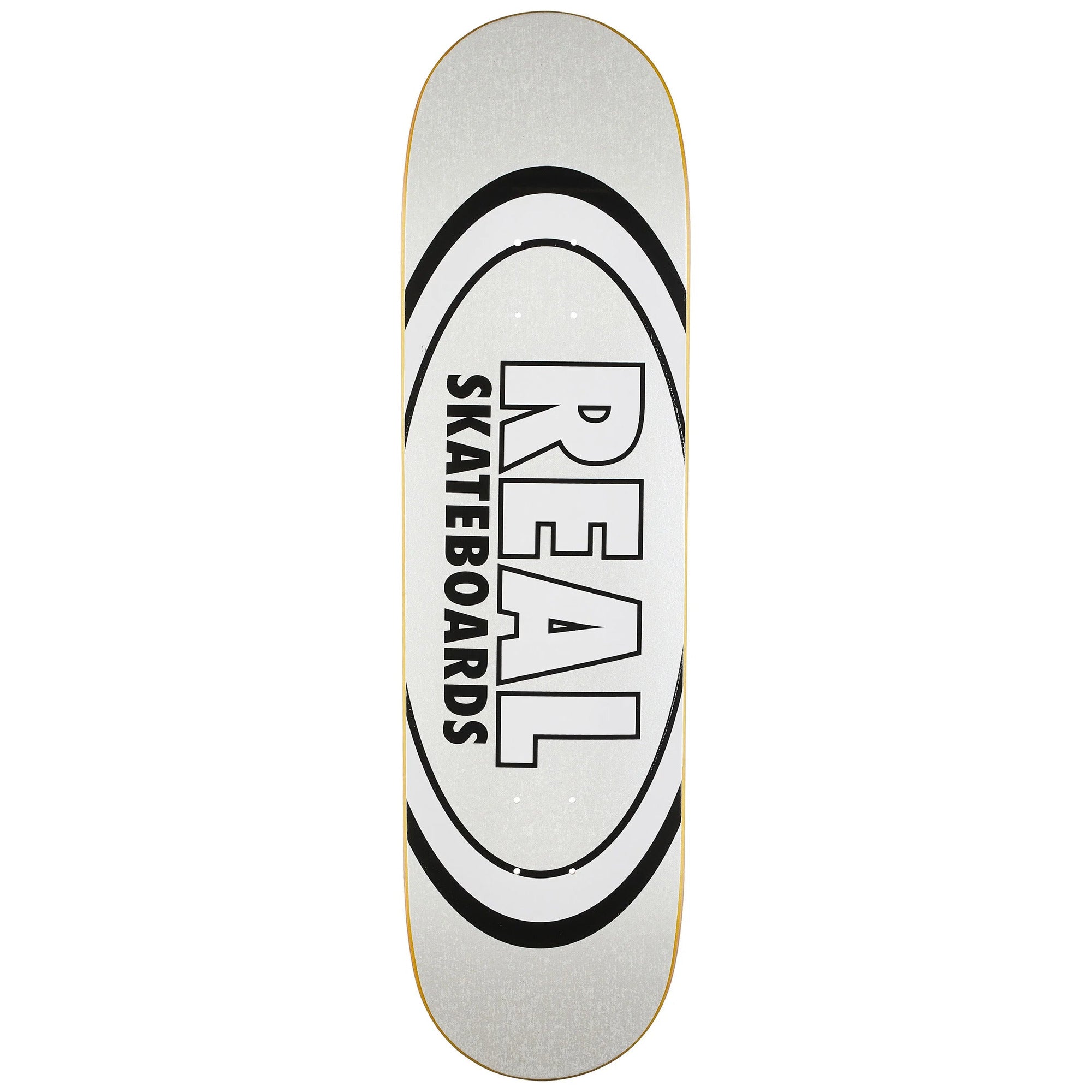 Real Easy Rider Oval 8.5” x 31.85" Silver Skateboard Deck