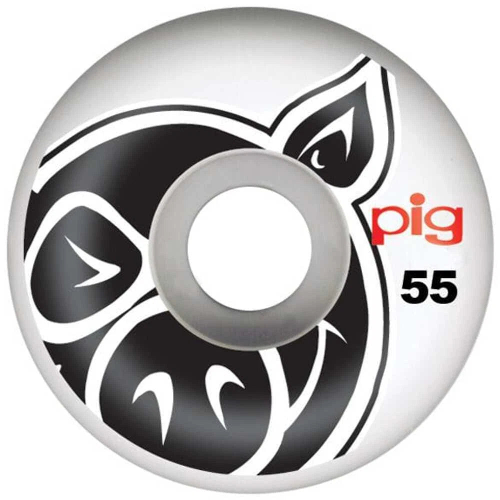 Pig Head Natural 55mm 101a Skateboard Wheels