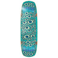 Heroin Seeing Double Shovel 9.5” x 31.75" Blue Skateboard Deck