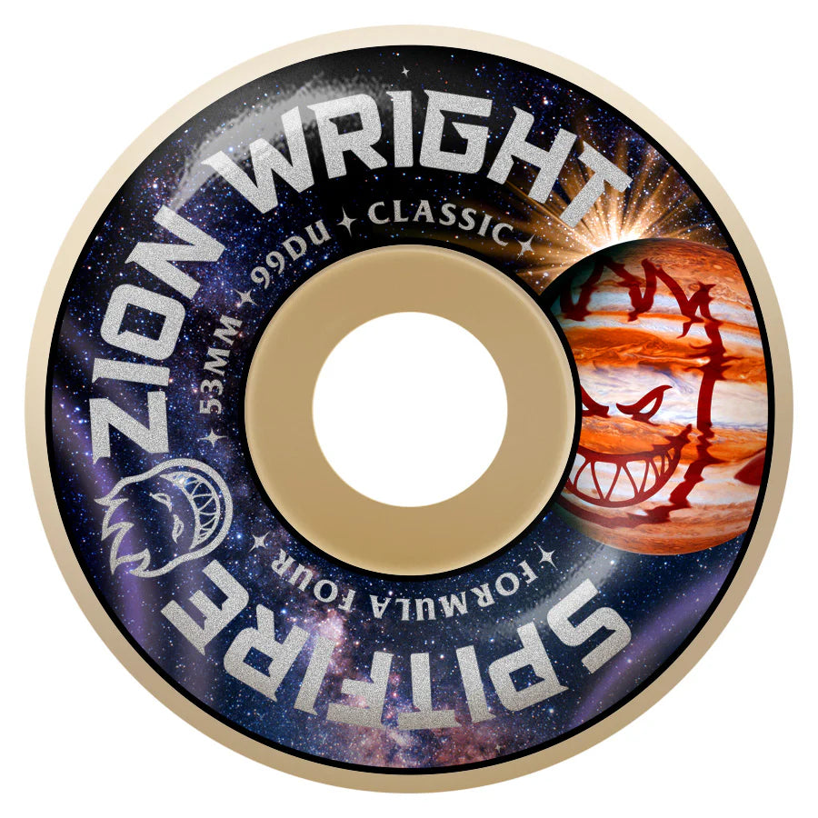 Spitfire F4 (Formula 4) 99DU Zion Wright Cosmic Classic Skateboard Wheels
