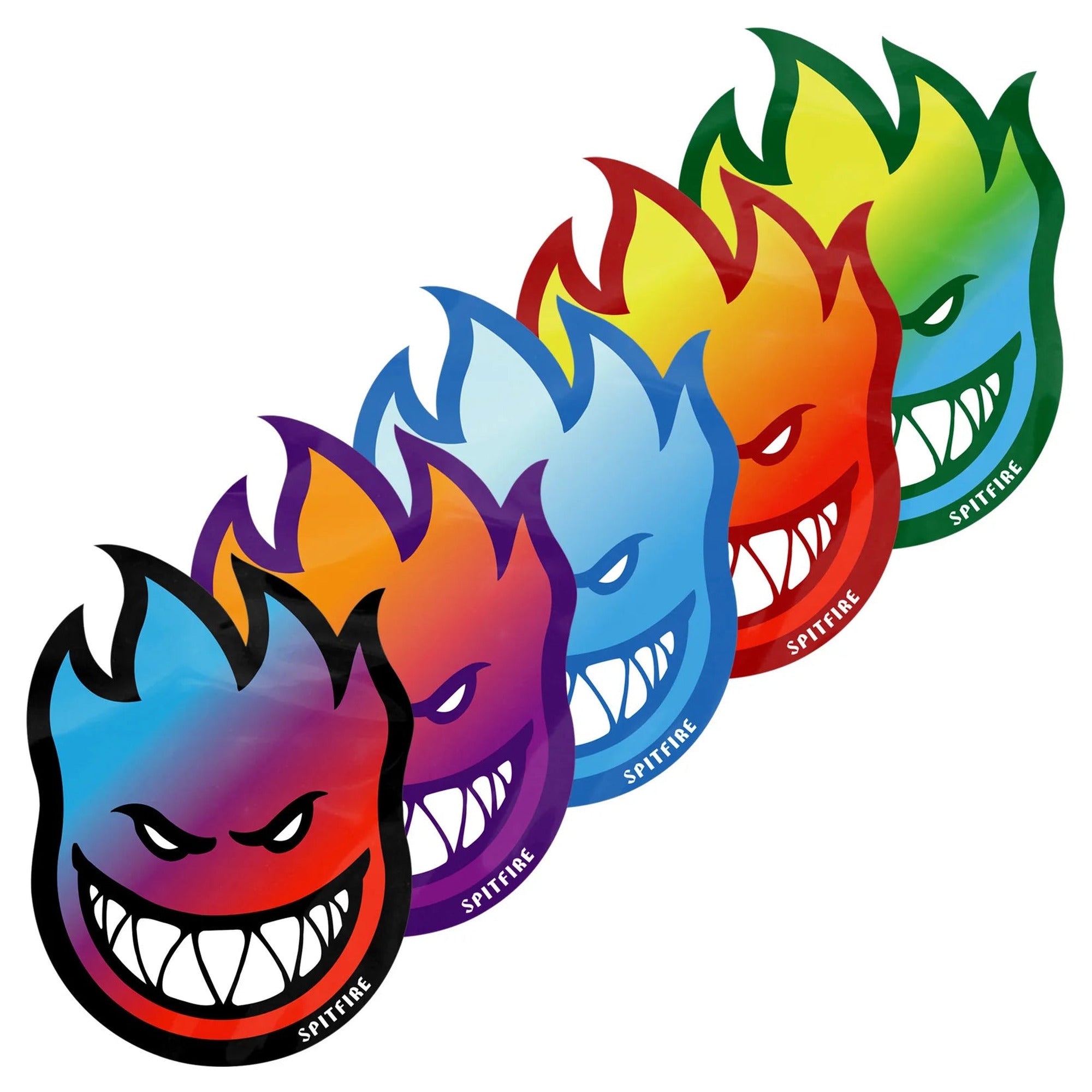 Spitfire Bighead Fade Medium Sticker