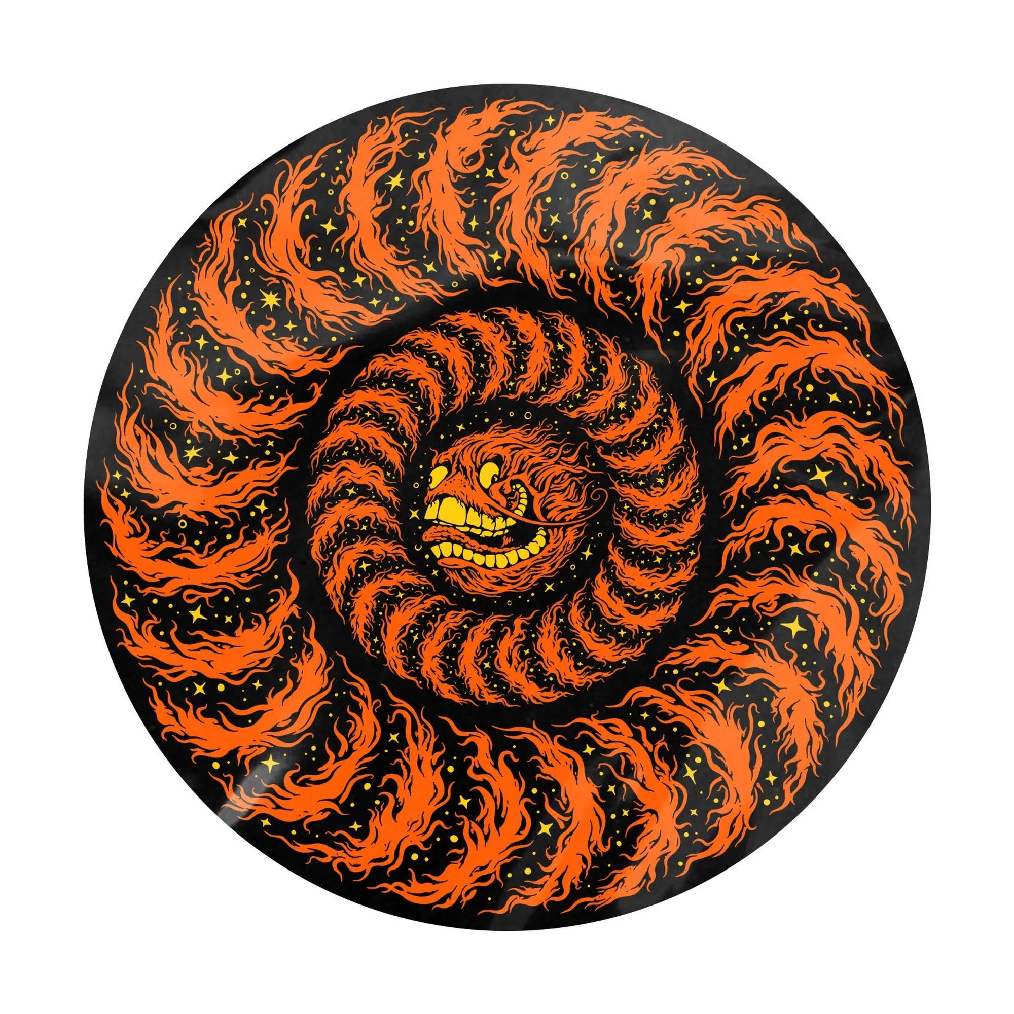 Spitfire x Gimple Stix Furry Classic Orange 5" Sticker
