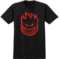 Spitfire S/S Bighead Black/Red T-Shirt