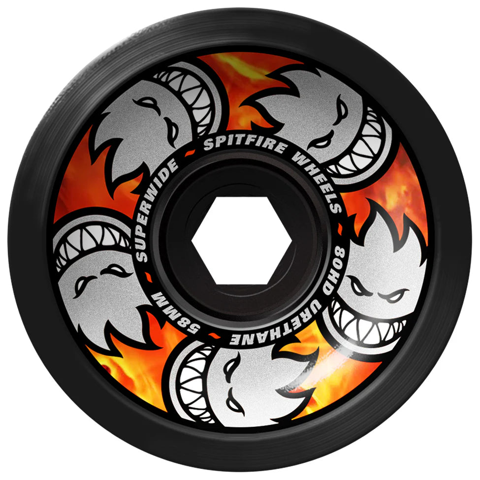 Spitfire Multiball Superwide 80HD Skateboard Wheels