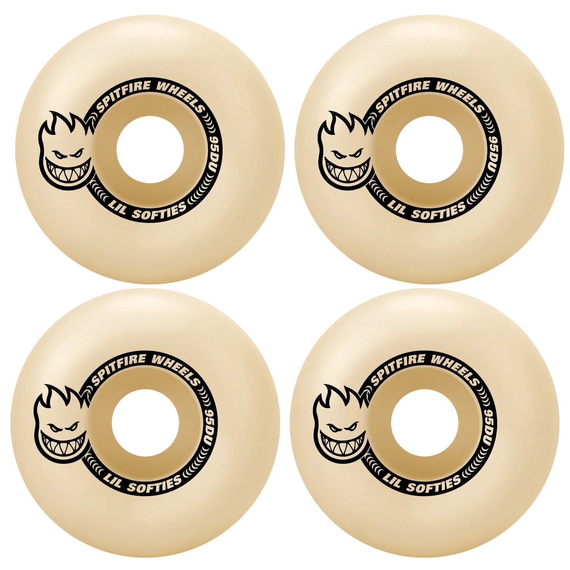 Spitfire F4 (Formula Four) 95du Lil Softies Classic Skateboard Wheels