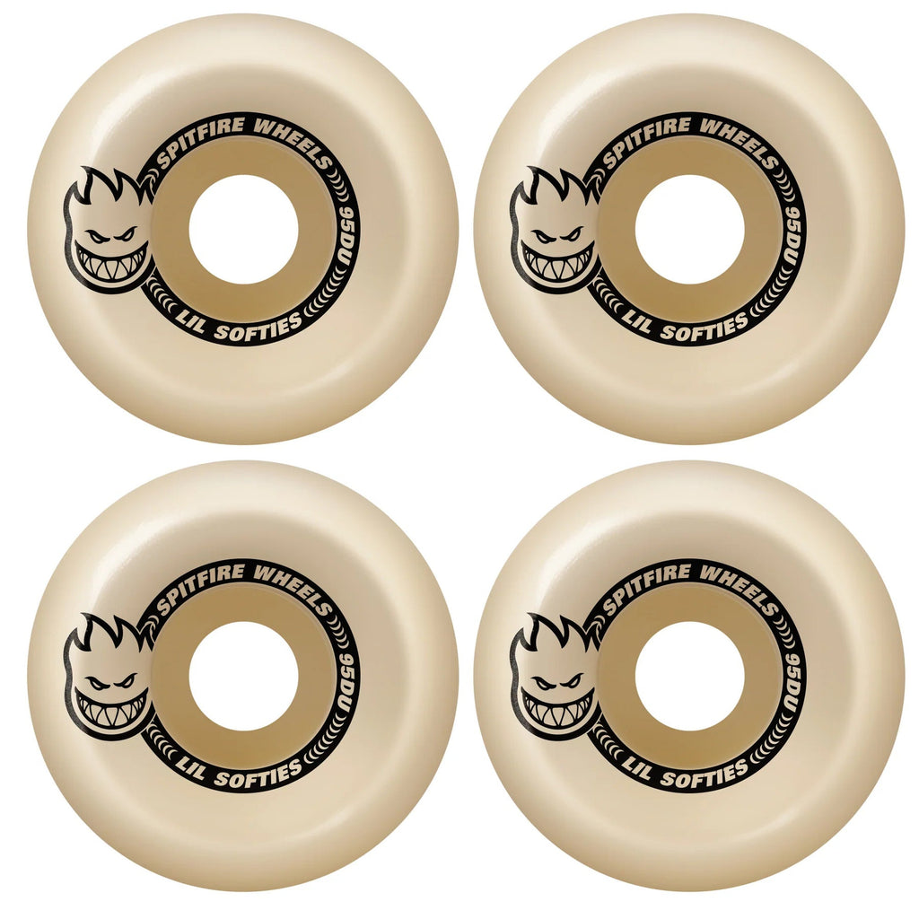 Spitfire F4 (Formula Four) 95du Lil Softies Conical Full Natural Skateboard Wheels