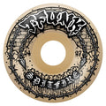 Spitfire F4 (Formula Four) 97DU T-Funk Raw Radial Full 54mm Skateboard Wheels