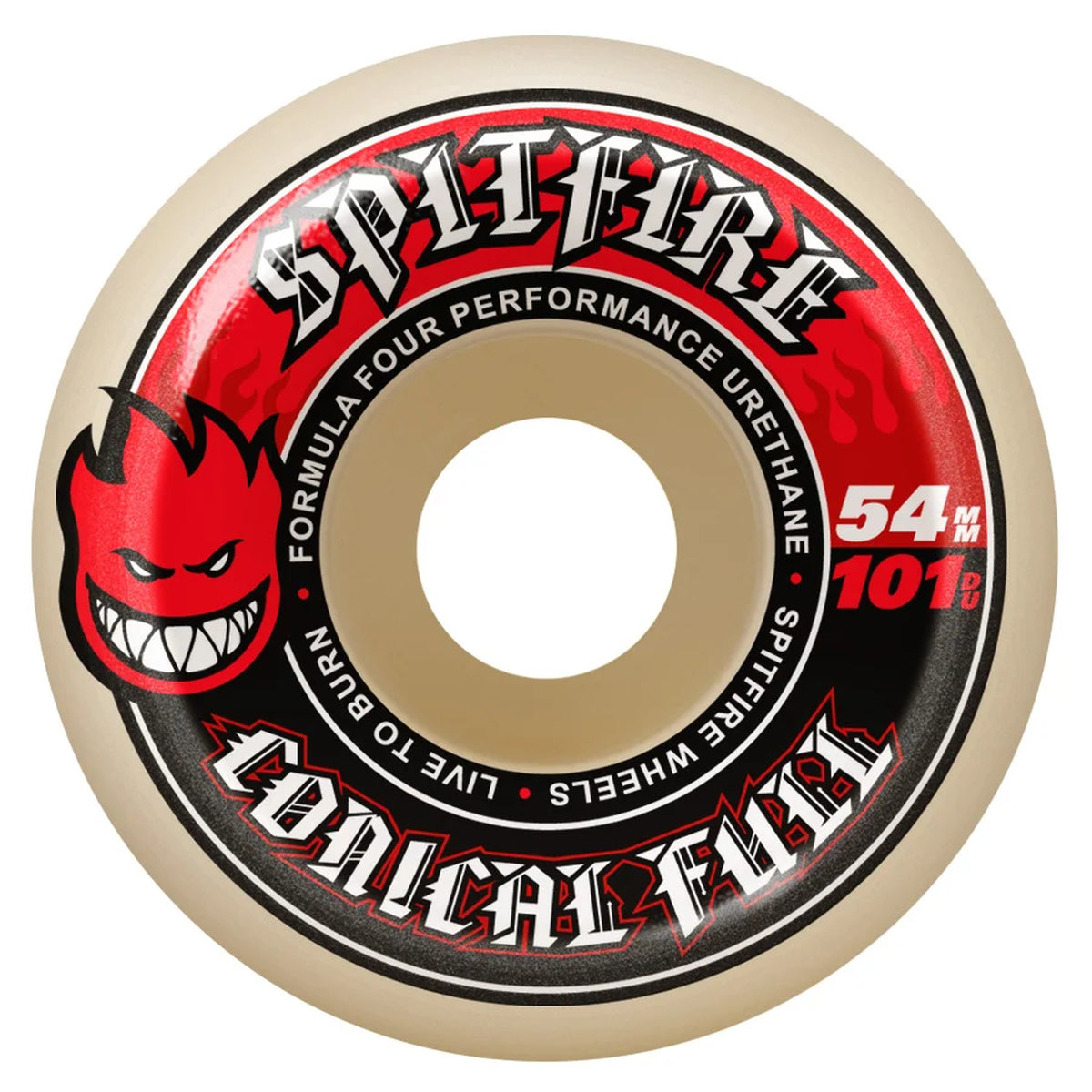 Spitfire F4 (Formula Four) 101du Conical Full Skateboard Wheels