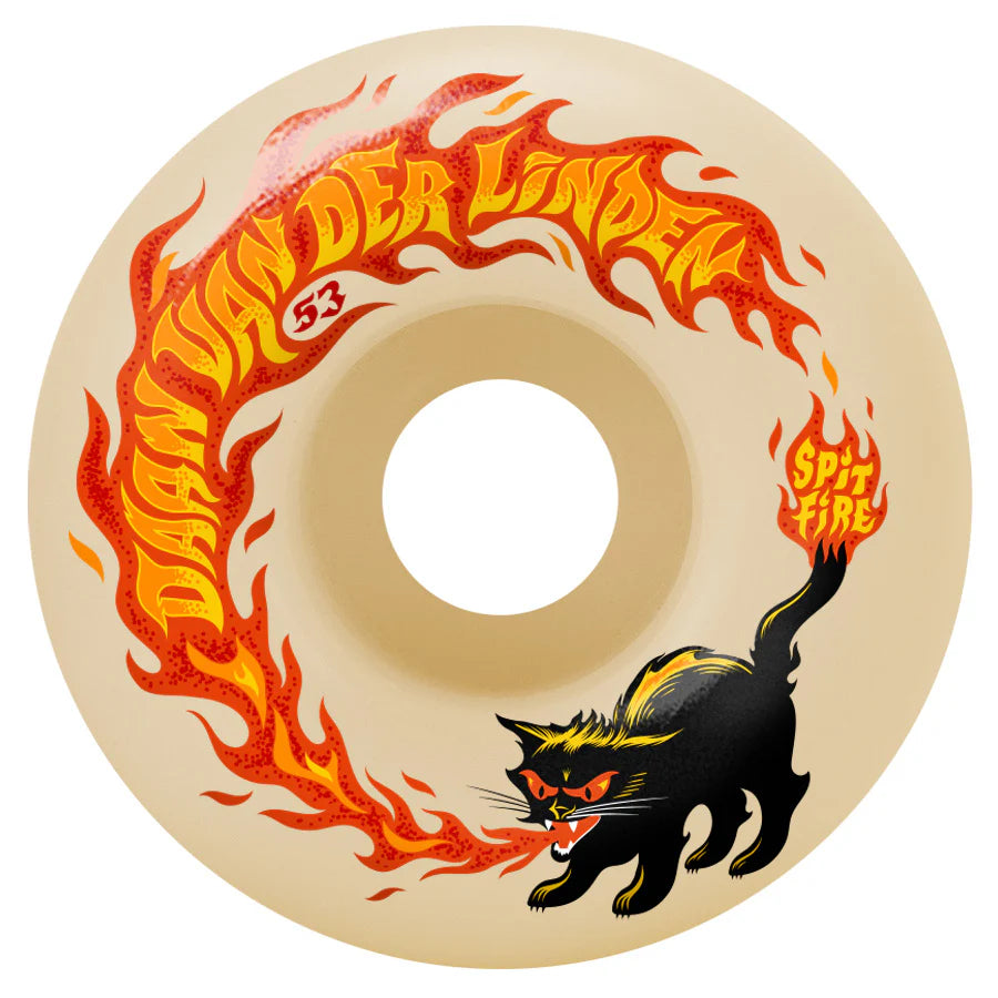 Spitfire F4 (Formula Four) 99DU Daan Van Der Linden Pyrocat Classic Skateboard Wheels
