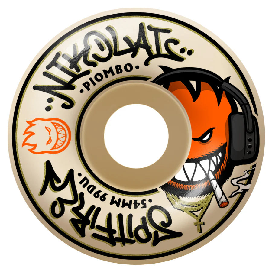 Spitfire F4 (Formula Four) 99DU Nikolai Piombo Skateboard Wheels