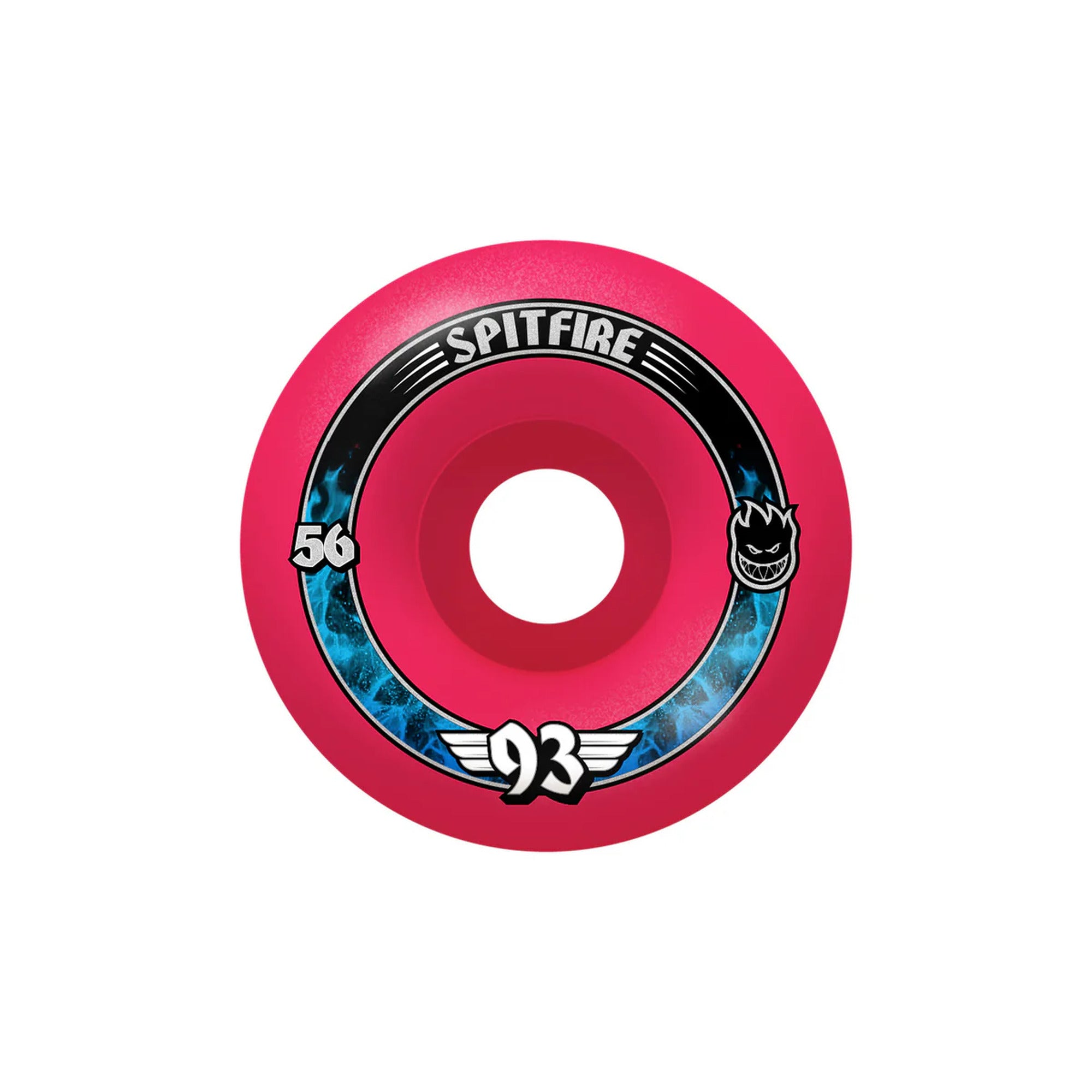Spitfire F4 (Formula Four) 93DU Soft Sliders Radial 56mm Pink Skateboard Wheels