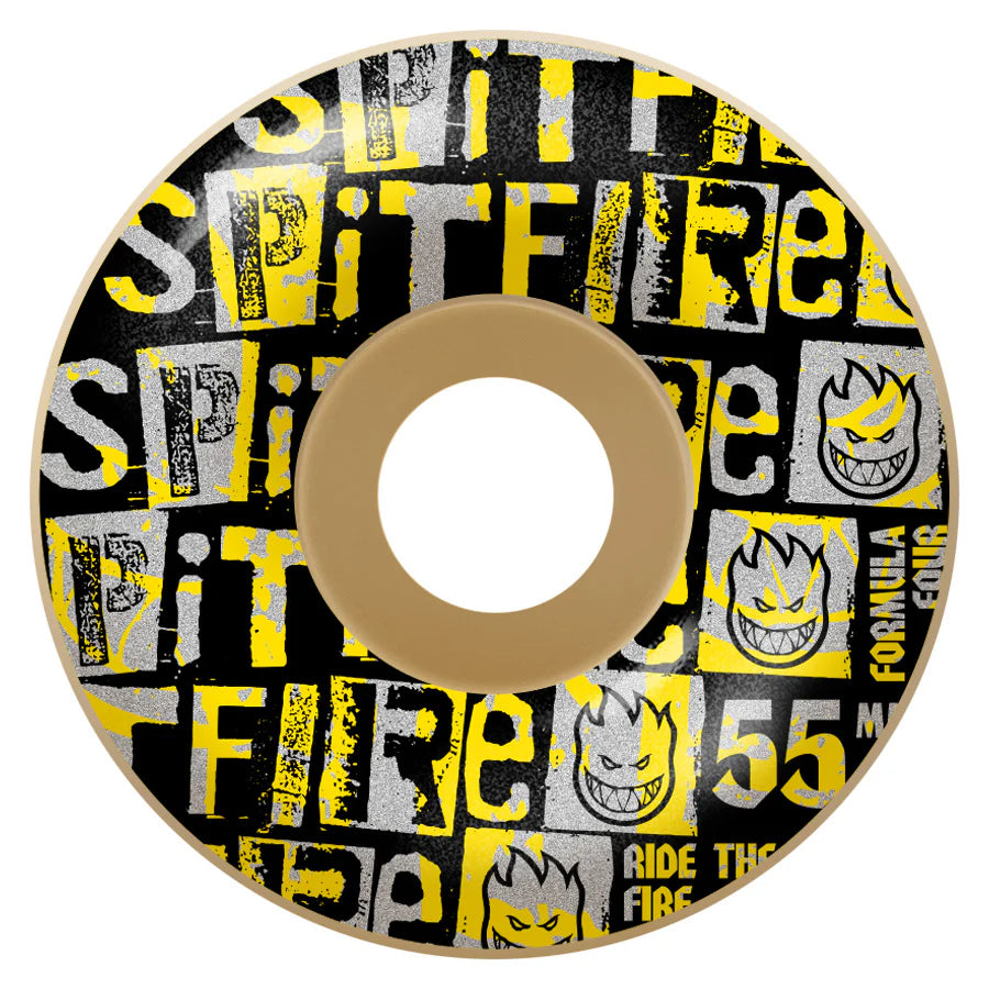 Spitfire F4 (Formula Four) 99du Ransom Radial Natural 55mm Skateboard Wheels