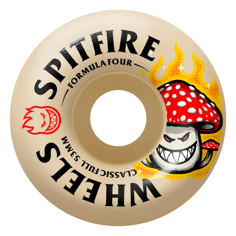Spitfire F4 (Formula Four) 99A Classic Full Shroom Bighead Natural 53MM Skateboard Wheels