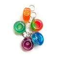 Spitfire Assorted Color Sapphire Key Chain