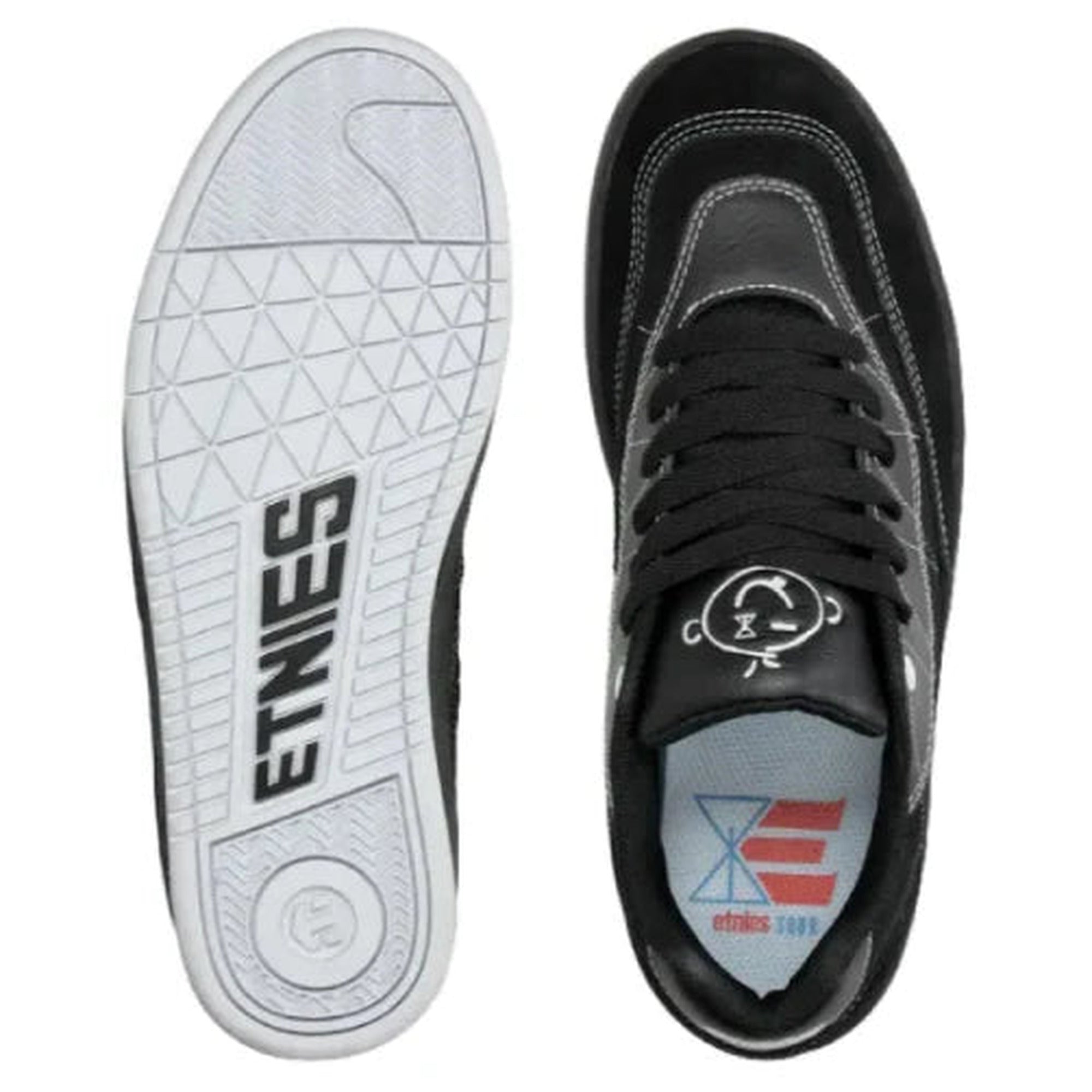 Etnies Sour X Snake Black Skateboard Shoe