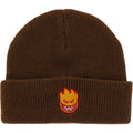 Spitfire Bighead Cuff Brown / Gold / Red Beanie