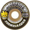 Spitfire F4 (Formula Four) 99D Conical Full Yellow Print Skateboard Wheels