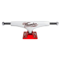 Thunder Flash Hollow Light 148 (8.25") White Red Skateboard Trucks