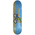 Toy Machine Axel Cruysberghs Cyclist 8.25" x 31.63" Blue Skateboard Deck