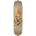 Toy Machine Ed Templeton Charred Cross 8.5" x 32.25" Wood Skateboard Deck