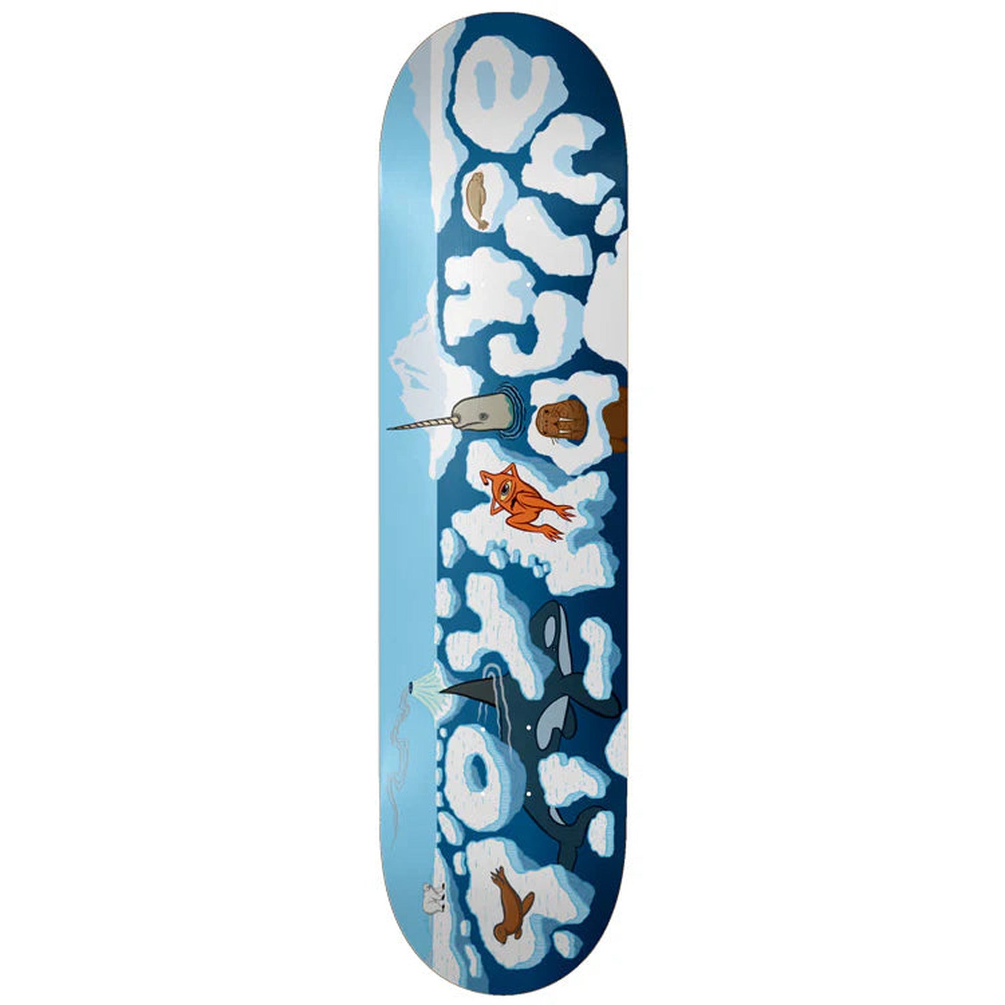 Toy Machine Artic 8.5" x 32" Blue Skateboard Deck