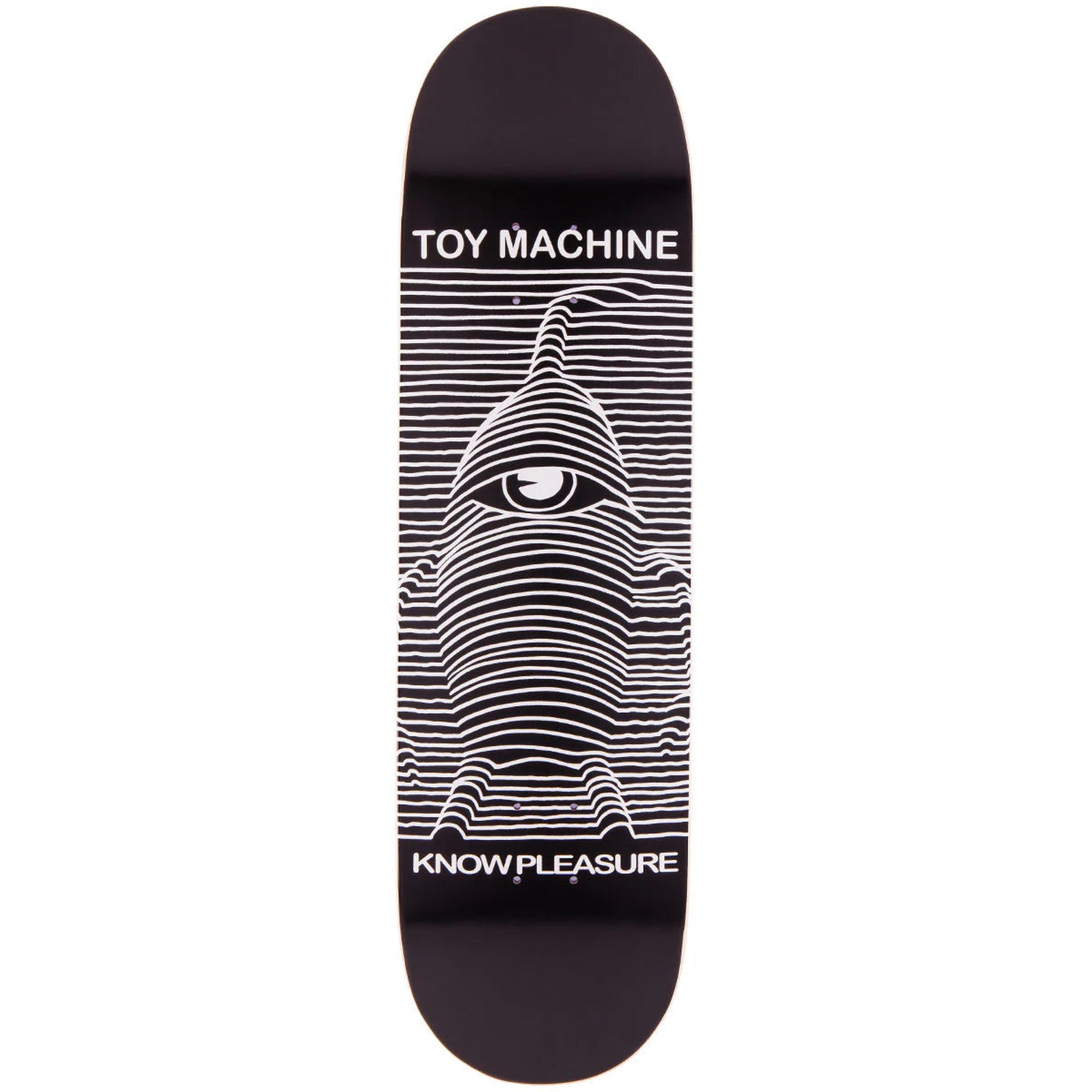 Toy Machine Toy Division 8.5" x 31.88" Black Skateboard Deck