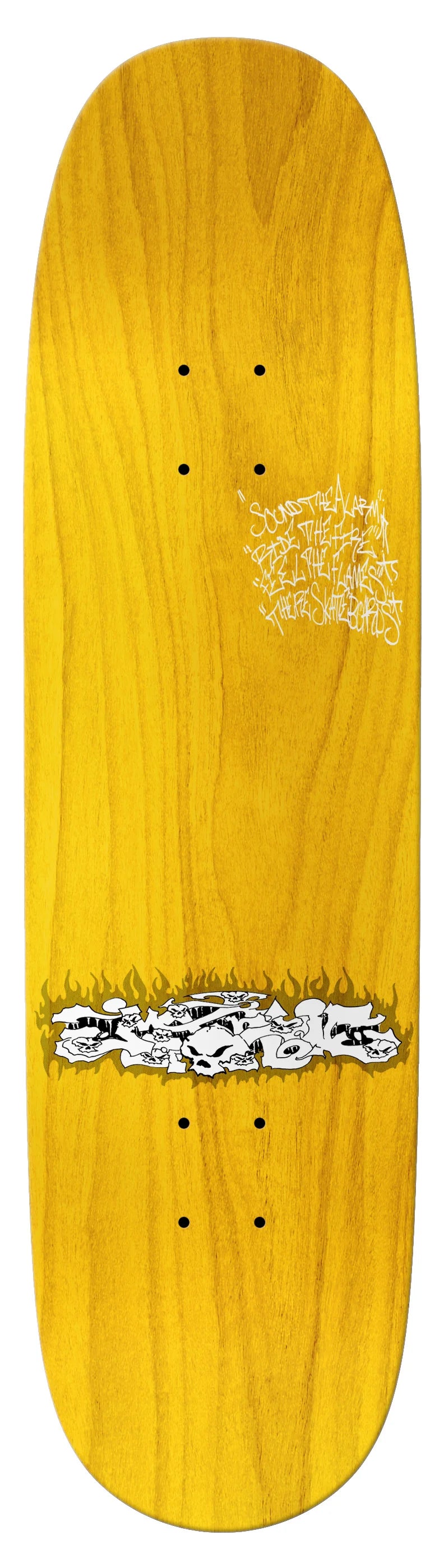There Marbie From The Depths 8.5" x 32" Brown Skateboard Deck