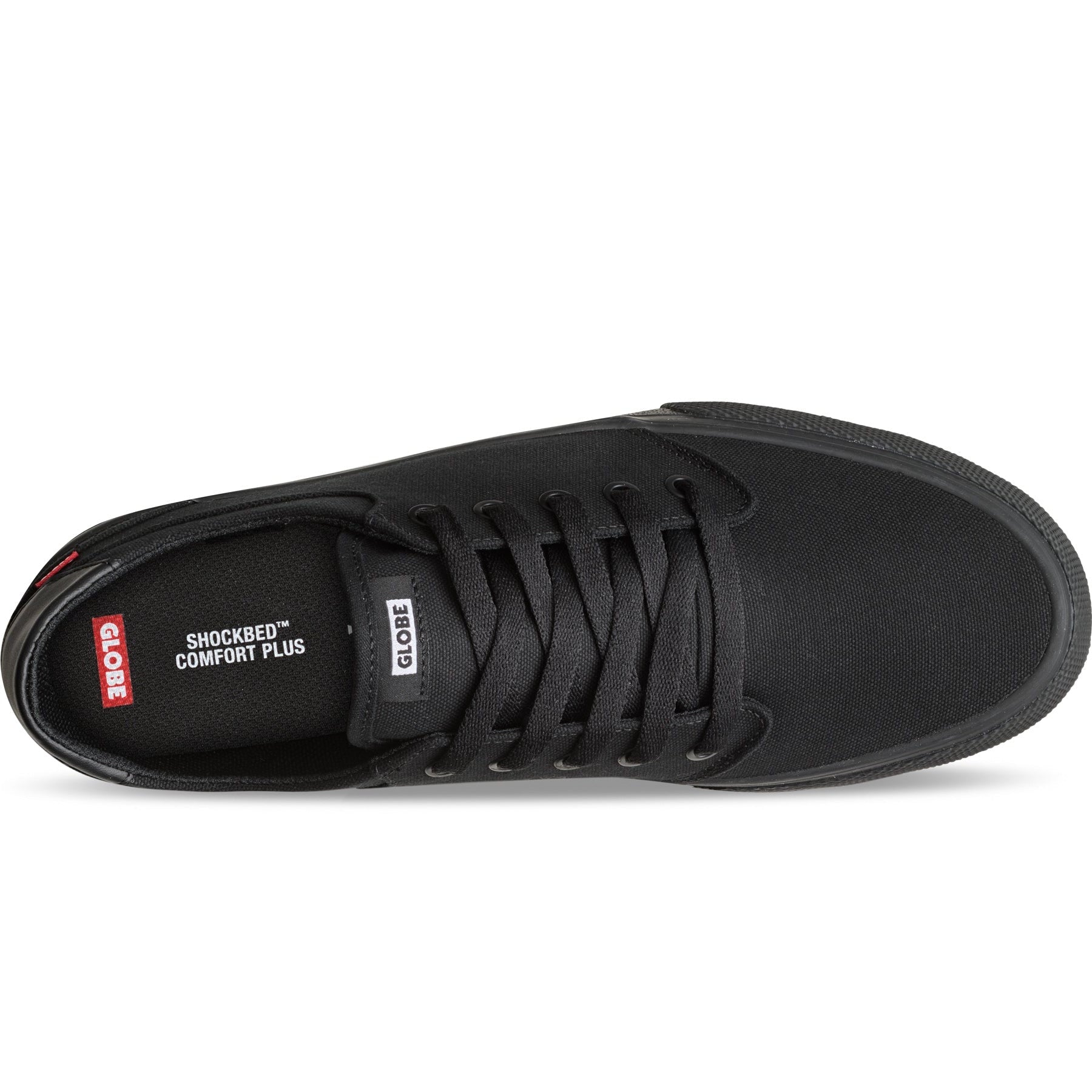 Globe Goodstock Black/Black Skateboard Shoe