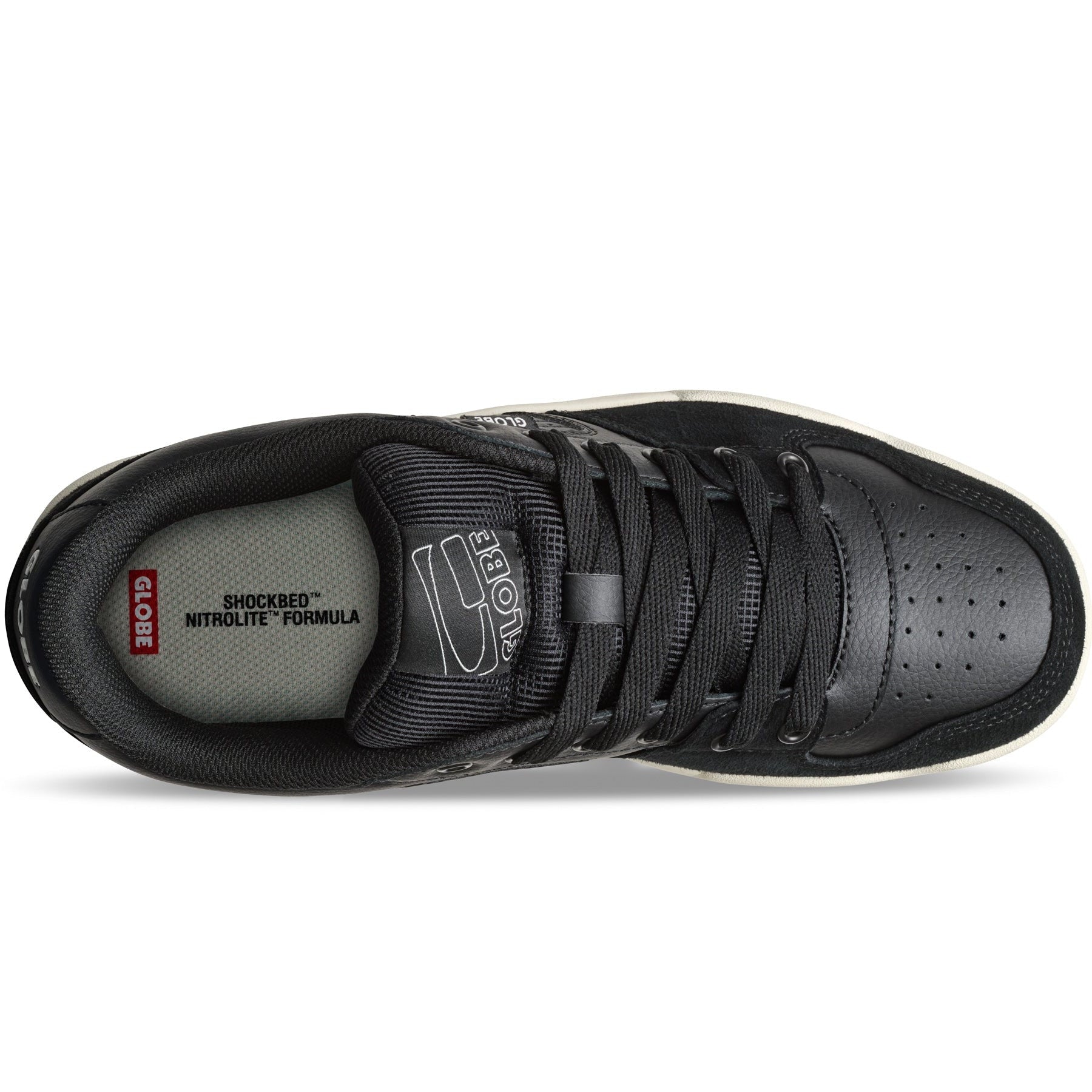 Globe Mojo 2.0 Black/Antique White Skateboard Shoe