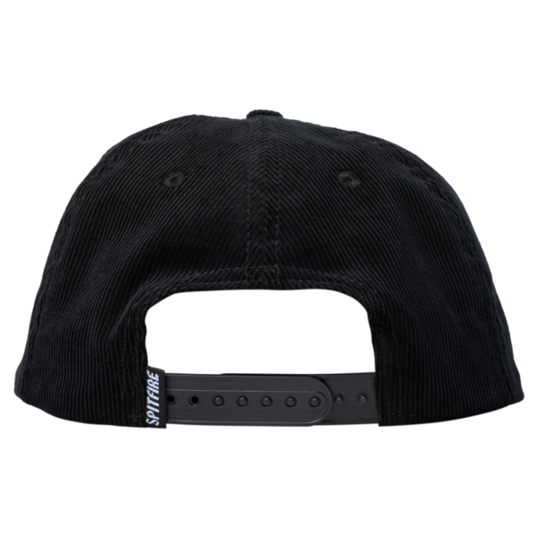 Spitfire Classic '87 Swirl Patch Black / Black Snapback Hat