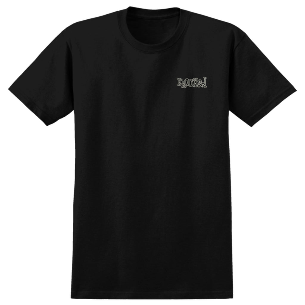 Krooked Skateboards No Monster Black Tee