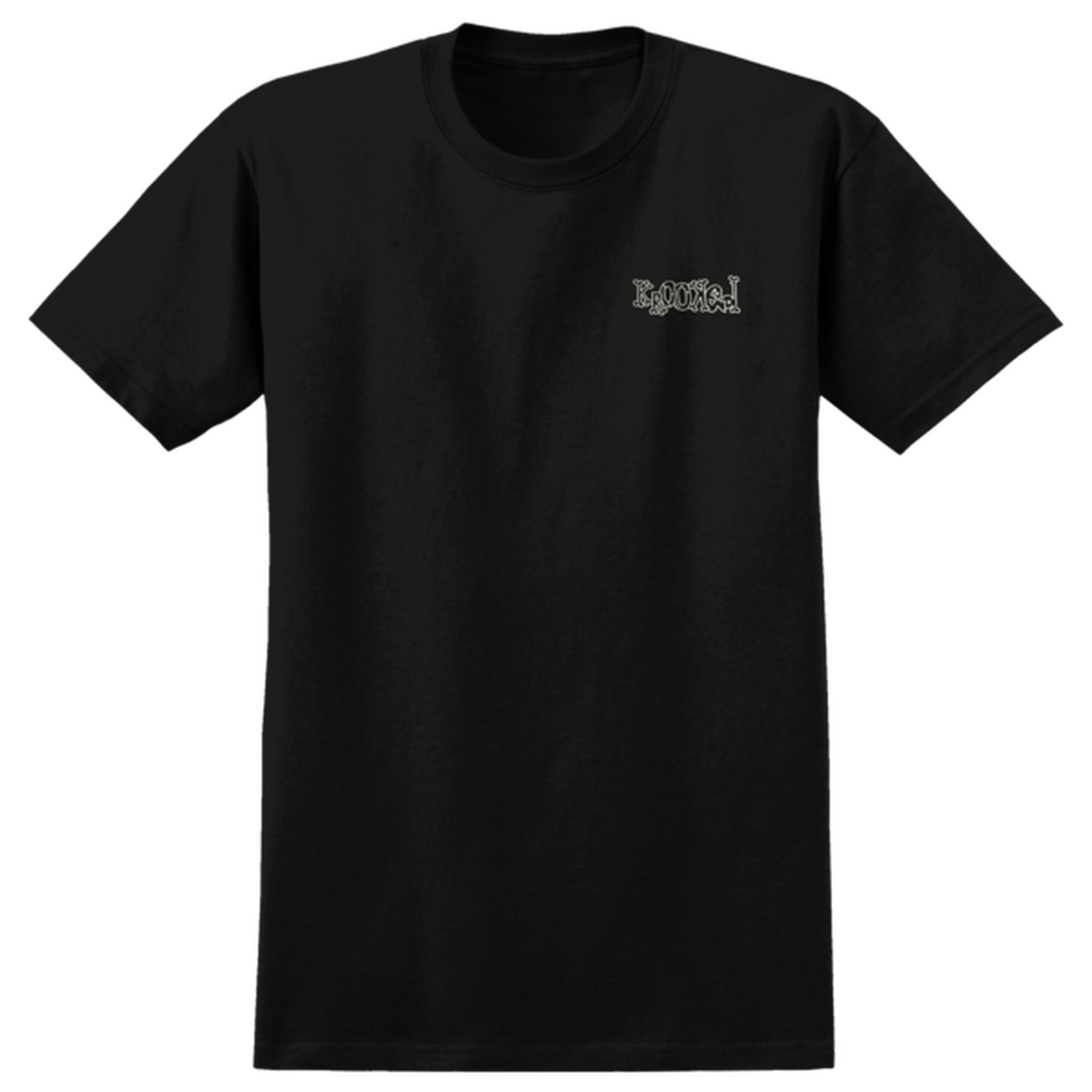 Krooked Skateboards No Monster Black Tee